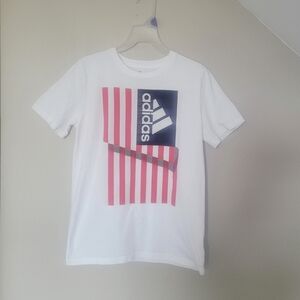 Adidas Boys Short Sleeve Shirt